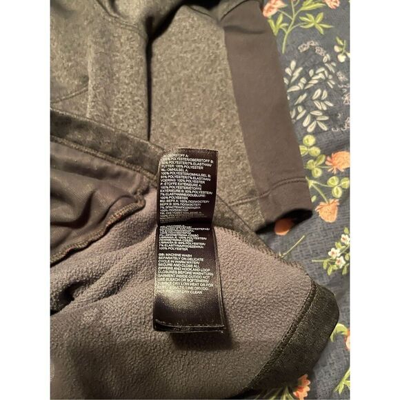 The North Face Mens Black Full-Zip Hooded Jacket Size Small Petite - Picture 9 of 9